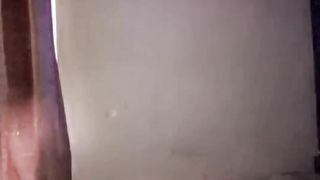 Arched over toying with my donk wishing I was getting pummeled