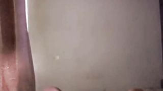 Arched over toying with my donk wishing I was getting pummeled