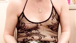 Mischievous biotch spunk-shot! Trunk taunting, anal invasion faux-cock shagging, backside to gullet, jism-shot and slurp-up!