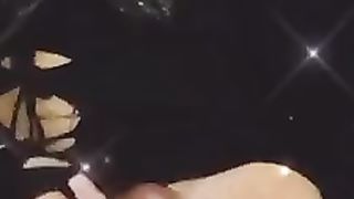 cute hand job t-girl female