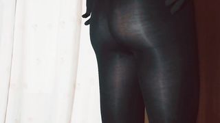 Nice femboy attempts fresh undergarments