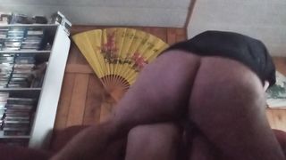 Married gal sneeks next door for hefty backside she-male morning rear end fashion