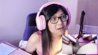 Jack with a Nice Japanese Transgender Princess - Jerk Off Instructions