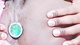 Little man sausage sissy femboy Encaged and plugged inwards underwear