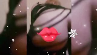 latina transgirl lady getting off