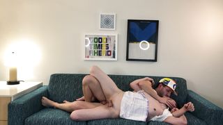 Puny Trans Cutie Pounded Hard-Core on Bed