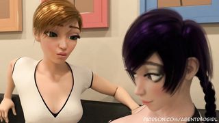 Dollar love - hermaphroditism on woman!