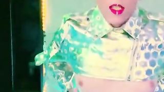 Cyberpunk Transgender Princess With Syn Thetic