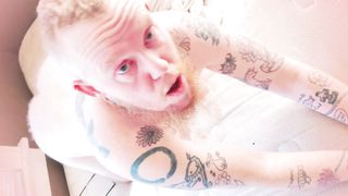 Pinkish Poon Hairless Trans Fellow With Giant Butt Hefty Soles Smacked Bud