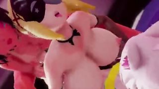 Futa Hermaphroditism Extraordinary Gargle Buttfuck Group Sex DOUBLE PENETRATION Humungous Cum-Shots 3 DIMENSIONAL Anime Porn