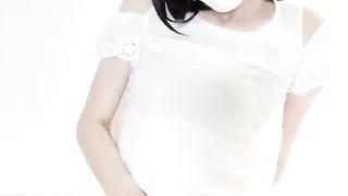 Super-Cute Chinese crossdresser drains and spunks