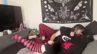 Trans TomBoy Gf Fights To Fit Her Lovin’ Bf (Crammed