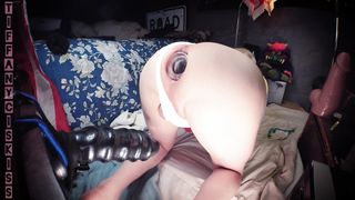 Sissy Backside Intensity Bottom Damsel Pounding Big Faux-Cocks