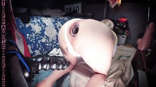 Sissy Bootie Intensity Bottom Woman Nailing Good-Sized Fake Penises