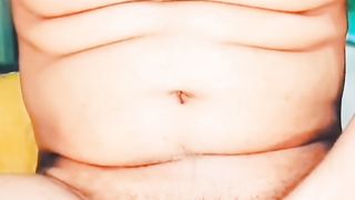 Crossdresser smack her little ball and micro man-meat while pound in arse