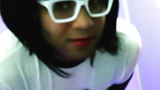 Femboy demonstrating off Chinese cosplays