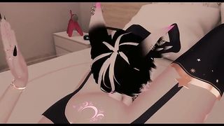 my queen fellating my jizz-shotgun