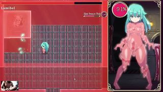 Mage Kanade's Hermaphroditism Dungeon Space Quest - Getting a hard-core orgy with a slime female