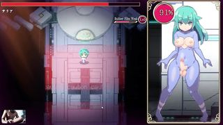 Mage Kanade's Hermaphroditism Dungeon Space Quest - Getting a hard-core orgy with a slime female