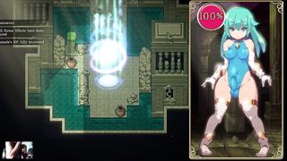 Mage Kanade's Hermaphroditism Dungeon Space Quest - Encountering a succubus with hude orbs and bootie