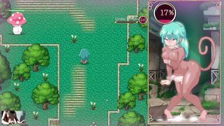 Mage Kanade's Hermaphroditism Basement Quest - Plumbing a meaty orbs mushroom chick