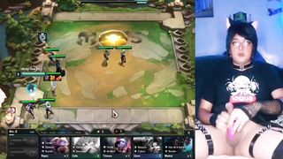 Femboy (neko) draining, LOL Gameplay TFT, En Directo - [CrossGameplay]