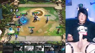 Femboy (neko) draining, LOL Gameplay TFT, En Directo - [CrossGameplay]