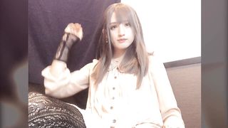 Private shooting Flick where a stellar tights dude milks calmly