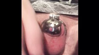 Sissy puts herself in virginity