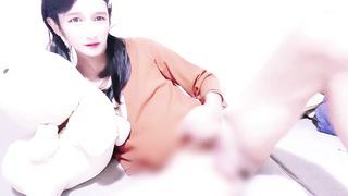 【女装】黒髪ツインテールでオナニーしちゃいました。【素人/アナル】日本人 変態 ろり