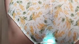 Presenting fresh undergarments Style Demonstrate