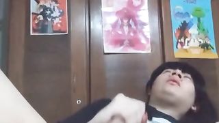 Having a fine time with my fake penis until jizz