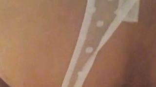 Crossdresser femboy railing a fuck stick