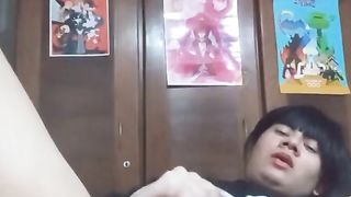 Liking frolicking with my fuck stick in my bedroom