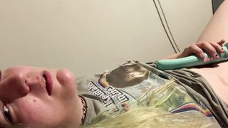 Trans superslut ShawtyTheGoblin finishes off with her wand