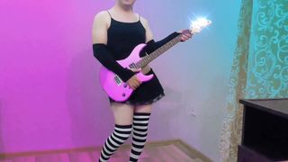 Let Me Have Fun On Guitar For You My Sweeties Scorching Dudes Smooch You A Plenty Of