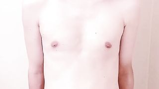 【ドM男子】おしっこ我慢したけど漏れちゃいました。【素人】放尿 お漏らし トイレ 変態