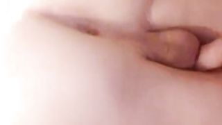 Femboy lady showcasing you her stiffy and buthole