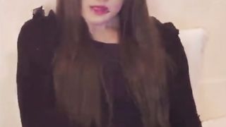 【個人撮影】美人さんが配信してオナニーしてる動画