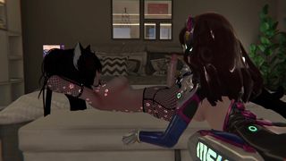 My Cosplayer Pal Boinks Me As Dva