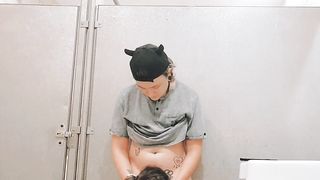 Getting caught at the mall