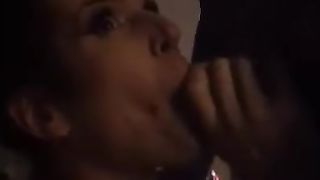 Trans Lady Inhaling Pecker on a Journey