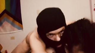 LIGHTSKIN BIG BLACK COCK HARSHLY TEARS UP PLUMPER T-MODEL