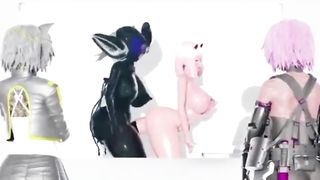 Futa Hermaphroditism Buttfuck Group Sex and DOUBLE PENETRATION Good-Sized Popshots THREE DIMENSIONAL Manga Porn