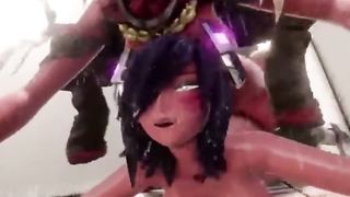 Hermaphroditism Hard-Core Ass-Fuck Jizz Flow