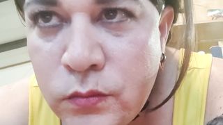 Quickie toying with myself. Gobbled it all