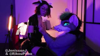 MURSUIT SPANDEX GOAT SCREWED BY A RAT FUCK-STICK AFTER MAN MEAT FUMBLING