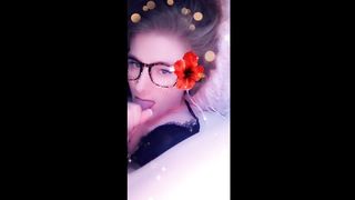 Supah lean Sissy trap Self facial cumshot utter movie (three:45 Self Facial/Swallow