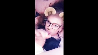 Supah lean Sissy trap Self facial cumshot utter movie (three:45 Self Facial/Swallow