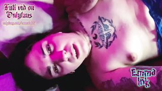 Inked teenager trans gets torn up like a bi-atch - Utter movie on OF/EMMAINK13